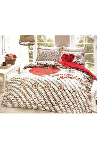 Özdilek My Dear Mother Duvet Cover Set with 4 Pillowcases Mother's Love