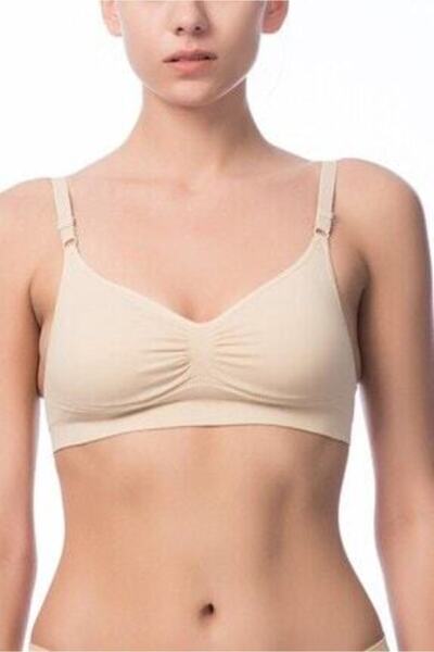NBB 3617 Esma Tekstil Pedli Esnek Yumuşak Dikişsiz Askılı Büstiyer