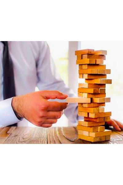 Jenga 54 Pieces Wooden Balance Game Tower Game Tower Balance Game Large Size