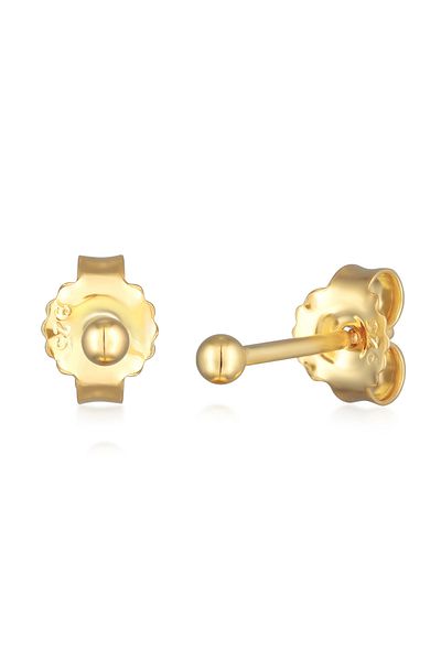 ELLI Ohrringe Ohrstecker Kugel Klassisch Rund 925 Silber