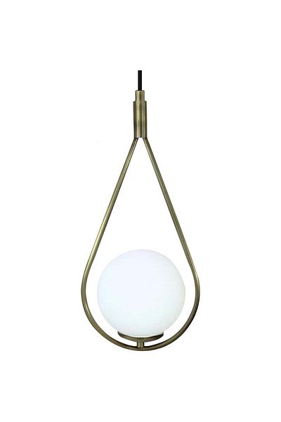 Bamyum Hängelampe Vintage Glas Metall Hängelampe &amp; Deckenlampe Hängependelleuchte