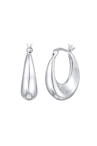 ELLI Ohrringe Creolen Elegant Klassik 925 Silber