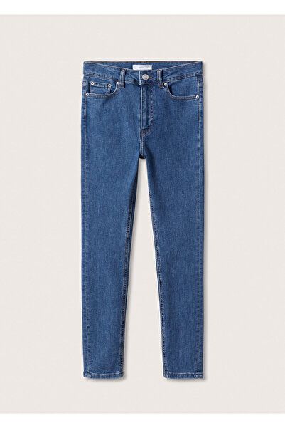MANGO Kids Kız Çocuk Lacivert Pantolon 27111115