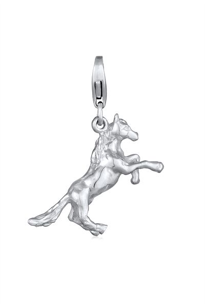 Nenalina Charm Anhänger Pferd Reiten Hobby 925 Sterling Silber