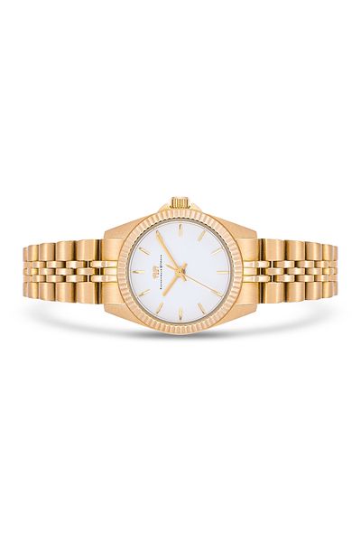 Rhodenwald & Söhne Quarzuhr Damen Quarzuhr gelbgold Edelstahl gelbgold