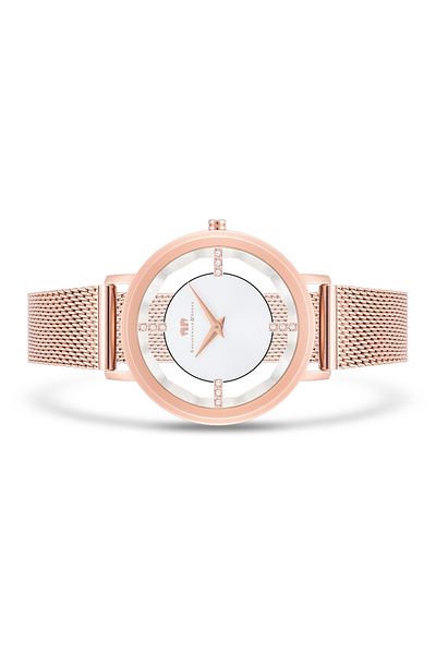 Rhodenwald & Söhne Quarzuhr Damen Quarzuhr roségold Edelstahl roségold