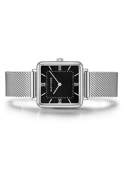 eastside Quarzuhr Damen Quarzuhr silber Edelstahl silber