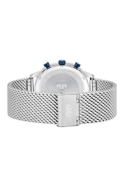 Rhodenwald & Söhne Chronograph Herren Chronograph silber Edelstahl silber