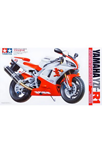 TAMIYA 1/12 Yamaha Yzf-r1 Plastic Motorcycle Model Kit, Disassembled Hobby Set