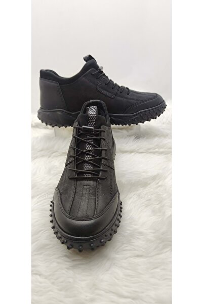 Voyager Ανδρικά παπούτσια Real Crayz Leather Rubber Tied 6012