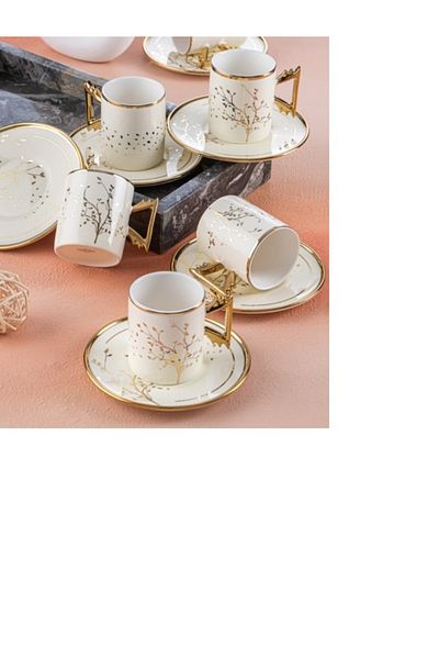 ACAR Meira Set of 6 Coffee Cups - 90 ml
