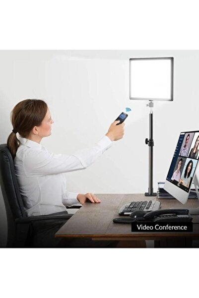 SMAYLİNG Fotoğraf Video Için Profesyonel Çekim Işığı Panel Ring Light Stüdyo ...