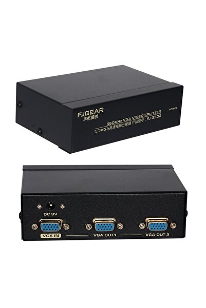 Powermaster ديكستر باورماستر PM-3502 2 منافذ VGA سبليتر موزع (350 ميجا هرتز -...