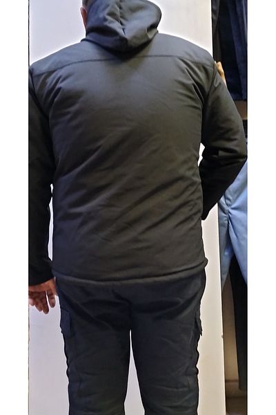 BeyzDenim αδιάβροχο παλτό με μωβ