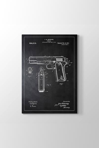 Şehzat Design Browning Silah Patenti Tablosu