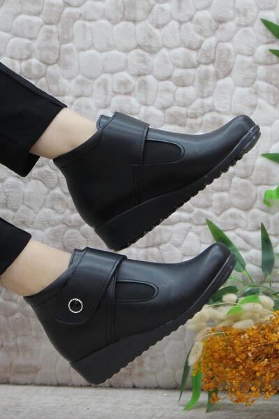 Mehmet Mete 3253 08 Velcro Αντιολισθητική Σόλα Καθημερινά Γυναικεία Μποτάκια