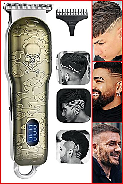 xolo Islak Kuru Saç Sakal Tüm Vücut Tıraş Makinesi Led Ekranlı Uzun Şarj Süre...