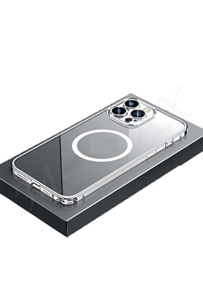 UnDePlus حافظة لهاتف ابل ايفون 15 برو مع غطاء إطار معدني لعدسة الكاميرا مع قفل