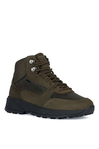 Geox Geox Green Trainers Mens Shoes