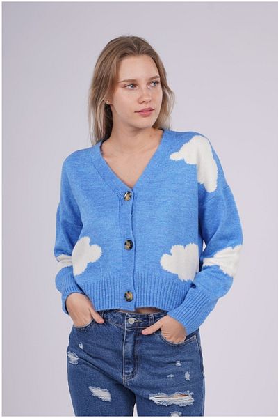 Bisou Cardigan înnorat pentru femei