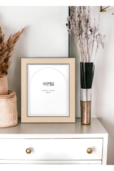 The Mia Vimini Photo Frame Brown 25x20 cm