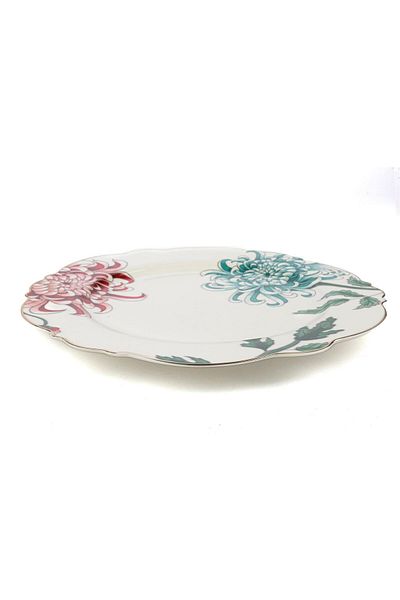 Mikasa Moor Fleur White 6-Piece Serving Plate 27cm