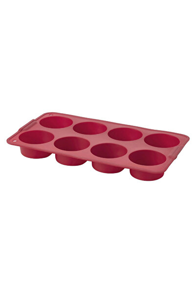 IKEA Silicone KANTNAL muffin mold, dark red, 18x30 cm Muffin Red 1