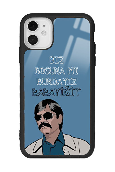 Spoyi iPhone 11 Babayiğit Tasarımlı Glossy Telefon Kılıfı