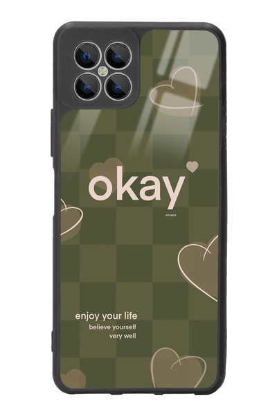 Spoyi Omix X600 Enjoy Your Life Tasarımlı Glossy Telefon Kılıfı