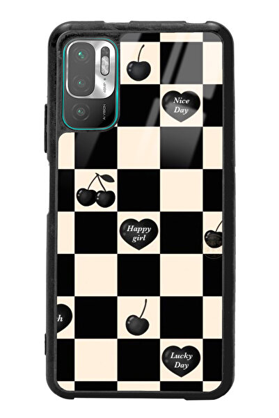 Spoyi Xiaomi Redmi Note 10 5g Happy Girls Tasarımlı Glossy Telefon Kılıfı