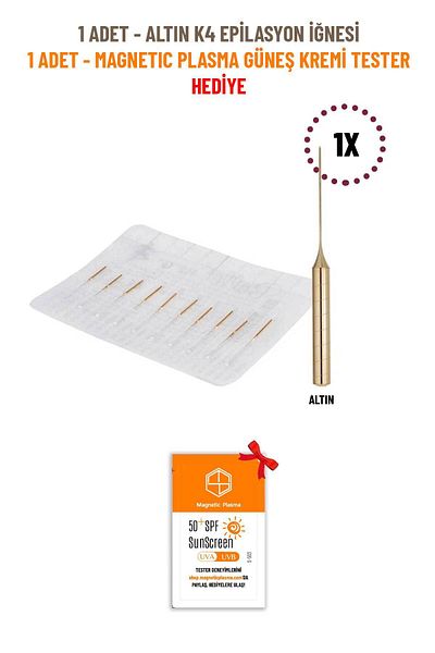 Cesa 1 Ballet Gold K4 Epilation Needle - with a Gift