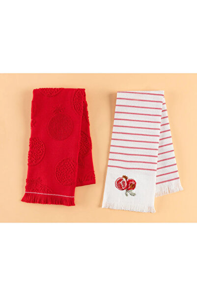 azizhomeconcept Madame Coco Mirabelle Kitchen Towel Set - Hja-67- 8682116203173