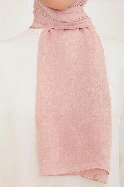 Armine Pırıltı Evening Dress Shawl Pink