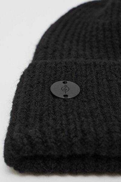 Stradivarius STD Plakalı Fitilli Bere Klasik