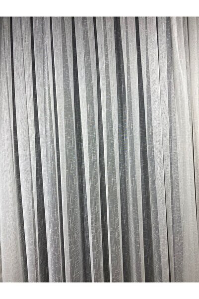 Epay Keten Tül / Kaliteli / Ütü İstemez Tül Perde (1/2) Seyrek Pile