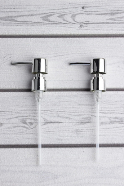 Repla Home Αντλία διανομής υγρού σαπουνιού αντικατάστασης 2 τεμαχίων ασημί