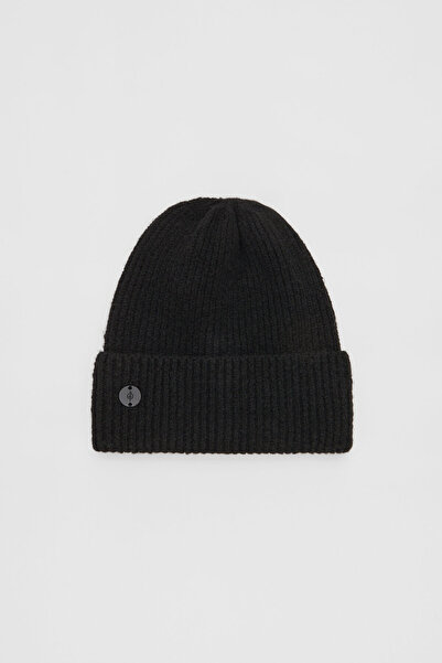 Stradivarius STD Plakalı Fitilli Bere Klasik