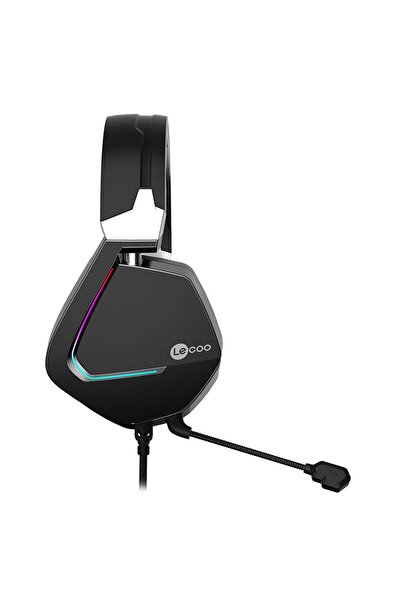 LENOVO Lecoo HT402 USB 7.1 Surround Kulak Üstü RGB Led Aydınlatmalı Kablolu Gaming Oyuncu Kulaklık