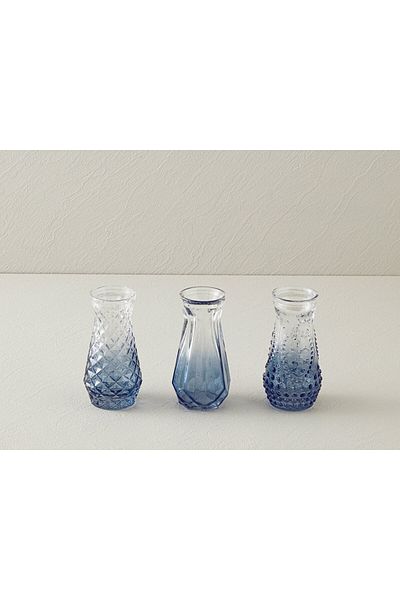 English Home Set de vaze din sticlă Arya afumată din 3 piese
