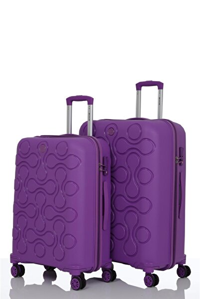 MÇS Mçs Polipropilen 2'li Valiz Seti Büyük & Orta V376