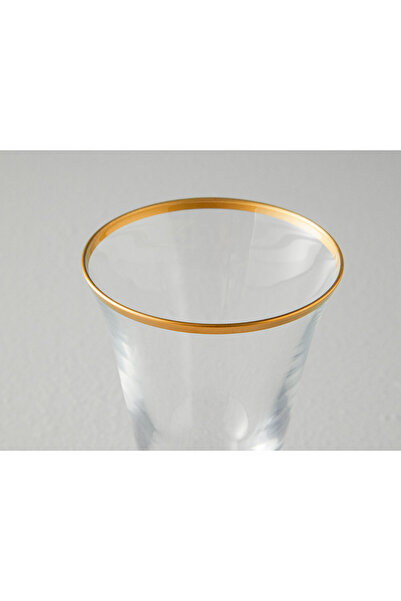 English Home M&G Home Englısh Home Golden Orient Glass 3-Piece Cup Gold