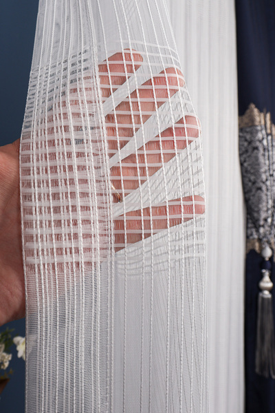 ISSA TEKSTIL issa Tül Perde Zincir Ip Tarak ( Sık Pile )( 1 x3 )