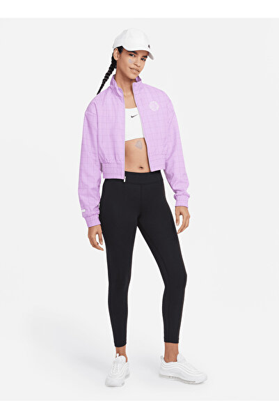 Nike Black Women's Solid Leggings Cz8532 010 W Nsw Essntl 7/8 Mr Lggn