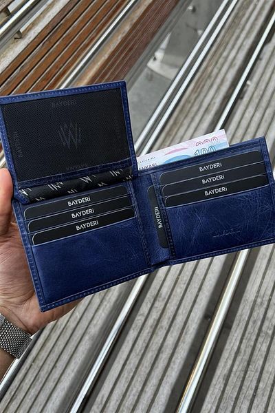 BAYDERİ Leiss Genuine Leather Men's Wallet