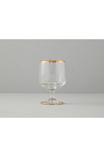 English Home Andrea Glass 3-Piece Cup Gold