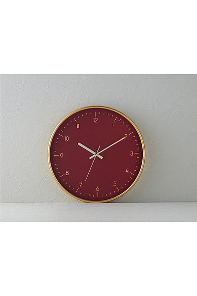English Home Ceas de perete Pansy 2 Roșu Claret