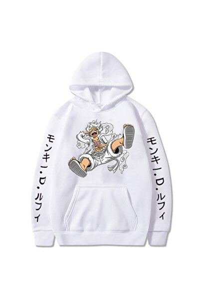 GALASHOP Beşinci Luffy One piece baskılı Anime Hoodies
