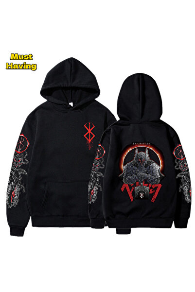 GALASHOP هوديس للجنسين من Berserk Anime موديل 34