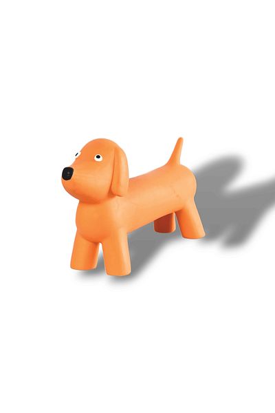 Muwa GICIRTI DACHSHUND LATEX TOY