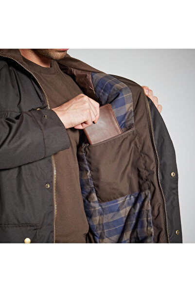 Decathlon Brown Coat for Hunting and Nature Observation - 500